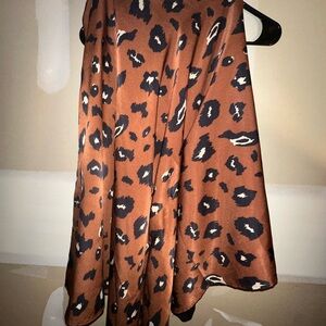 Vici Wild Patterned A-Line Skirt